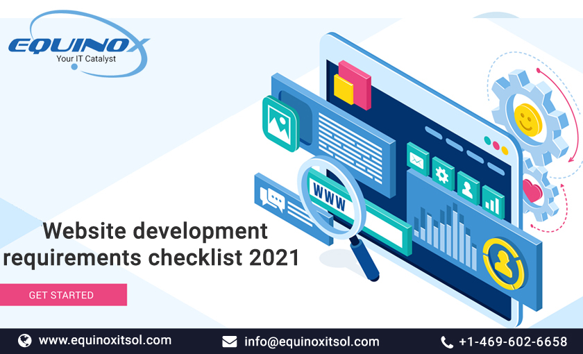 Website Development Requirements Checklist 2021