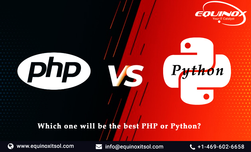Which one will be the best PHP or Python?
