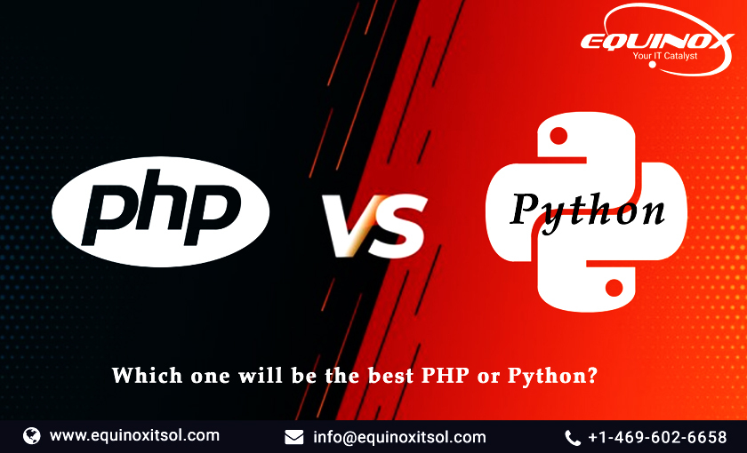 Which one will be the best for web development, PHP or Python?